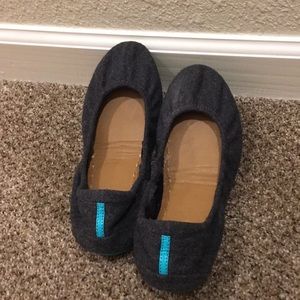 Tieks  greystone size 8